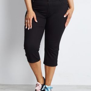 Black Plus Size Astonished Pants