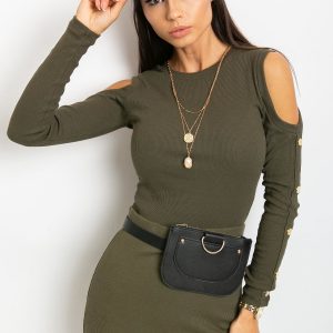 Khaki blouse Athena