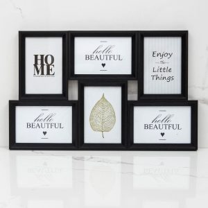 Black Photo Frame Set