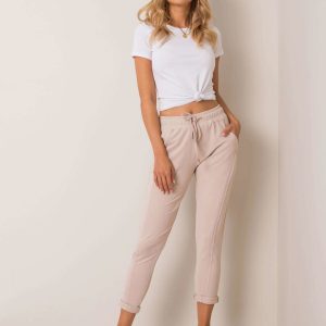 Beige trousers Approachable