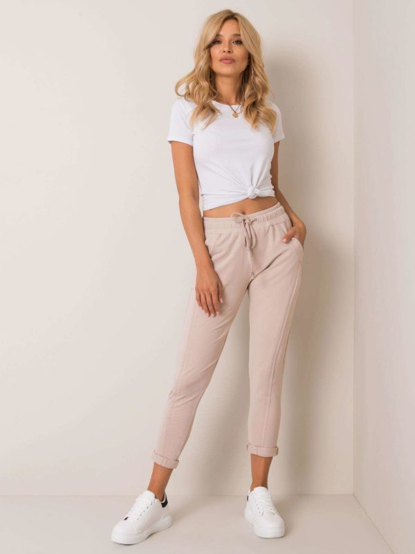 Beige trousers Approachable