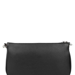 LUIGISANTO black double bag