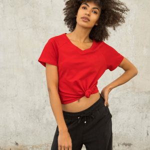 FOR FITNESS Red t-shirt Layla