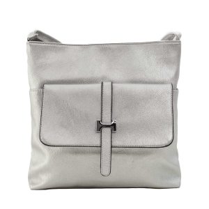 Silver Flip Bag