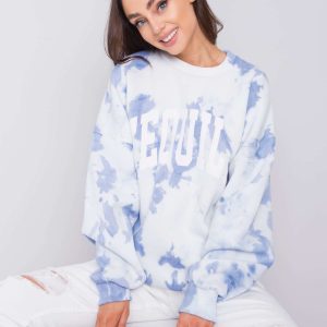 Blue tie-dye sweatshirt Tamara RUE PARIS