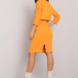 Dark yellow set with Savina skirt