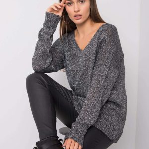 Black and silver sweater Porto RUE PARIS