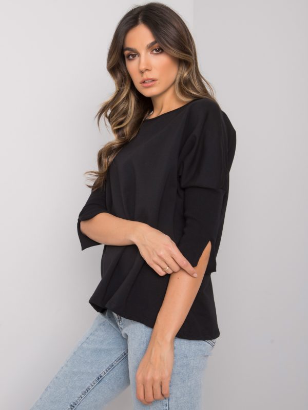 Black Loose Blouse Hassina