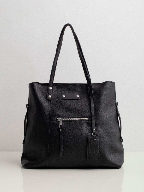 Black Women's Bag in Eco Leather