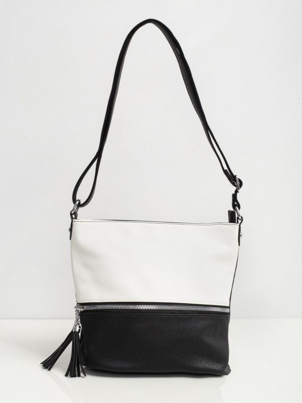 Black and White Shoulder Bag