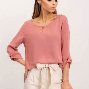 RUE PARIS Dirty pink blouse Gina