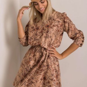 Light brown dress Alissia