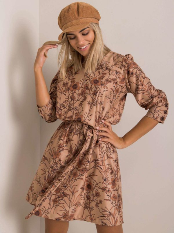 Light brown dress Alissia