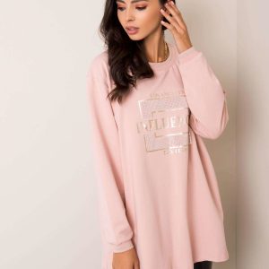 Pale pink sweatshirt Dorianna