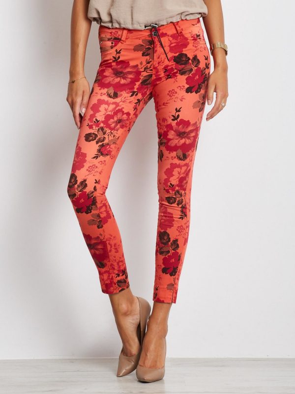 Nebraska Coral Pants