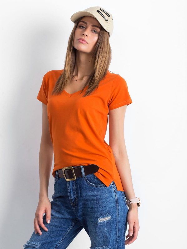 Dark orange T-shirt Square