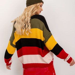 BSL Colorful Belt Sweater