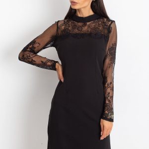 Black Time Dress