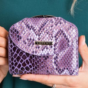 Purple Leather Wallet