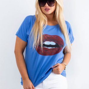 Blue T-shirt Ambitious PLUS SIZE