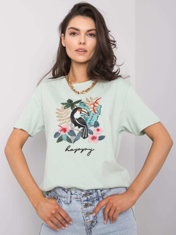 Mint t-shirt by Jackie