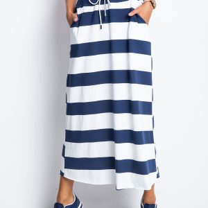 Navy blue and white Freshest skirt