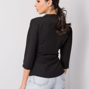 Black blouse Valentia RUE PARIS