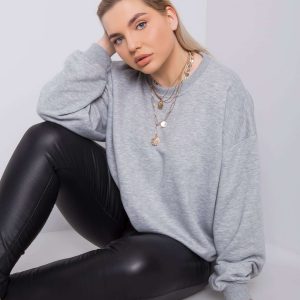 Grey plus size sweatshirt Mischa