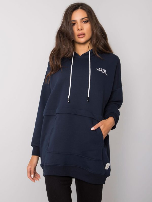 Navy Blue Edna Hoodie