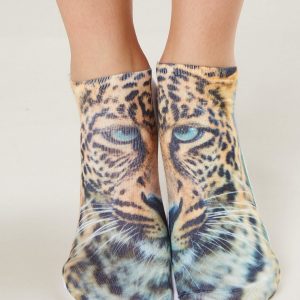 Animal Print Ladies Feet