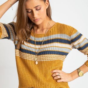 Attitiude mustard sweater