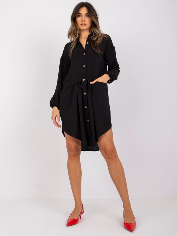 Black oversized dress Monica RUE PARIS