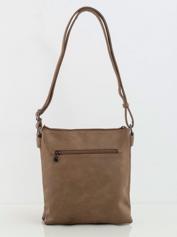 Dark Beige Messenger Bag