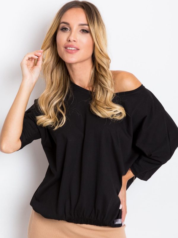 Brittany Black Blouse