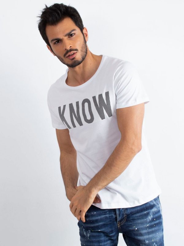 White t-shirt for men Finesse