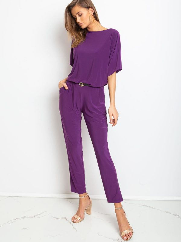 Purple Popularity Jumpsuit