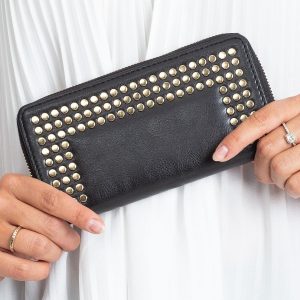 Black Women's Eco Leather Wallet