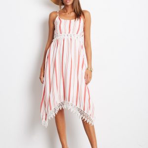 White and red indepedence dress