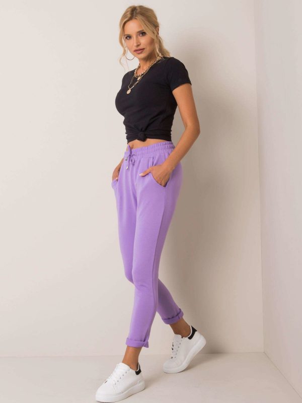 Light Purple Cadence Trousers