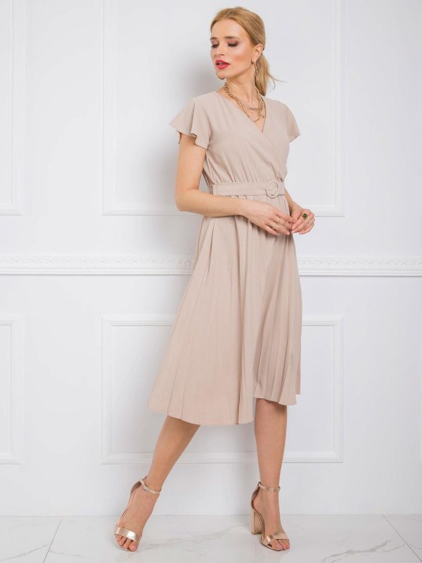 Beige dress Dalilah RUE PARIS