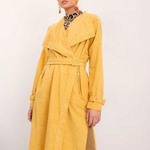 BSL Yellow Women's Coat