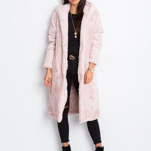 Mallory light pink coat