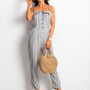 White Distinctive Jumpsuit