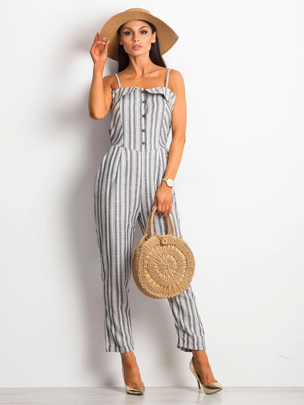 White Distinctive Jumpsuit