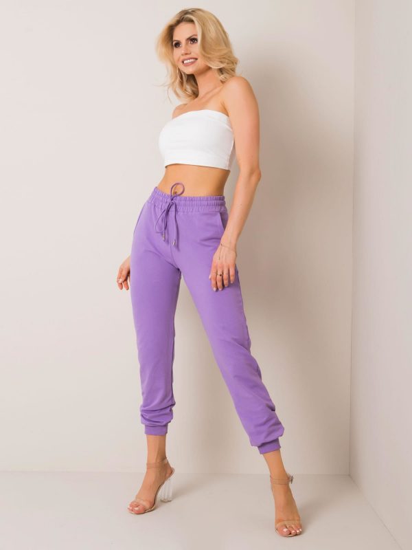 Purple pants Faster