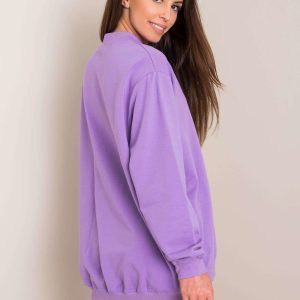 Purple Twist Sweatshirt