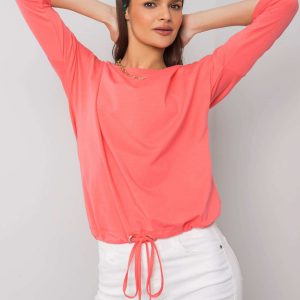 Light coral blouse Fiona