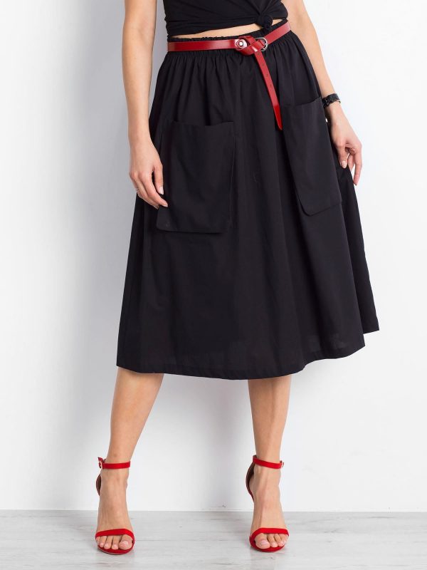 Black Confidence skirt