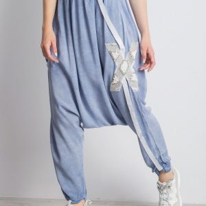 Light Blue Trance Pants