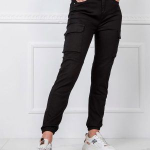 Black Clash Trousers